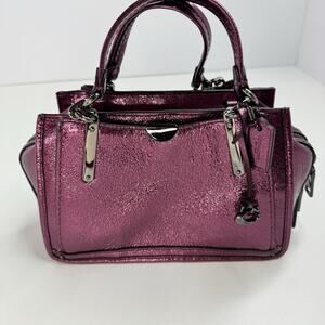 Coach Metallic Pink Crossbody Bag